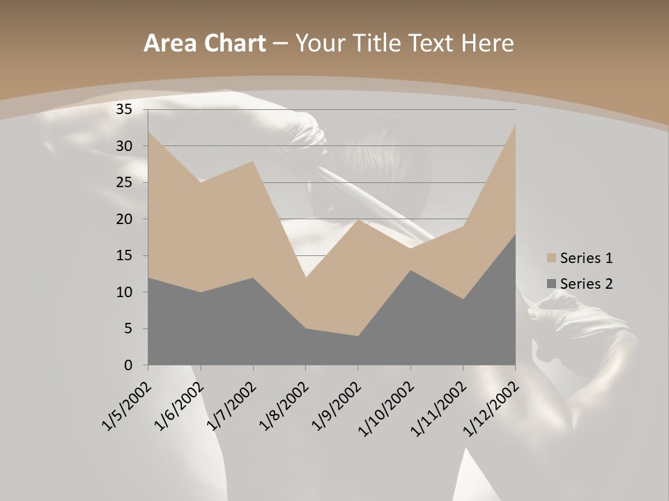 Portrait Lifestyle Model PowerPoint Template