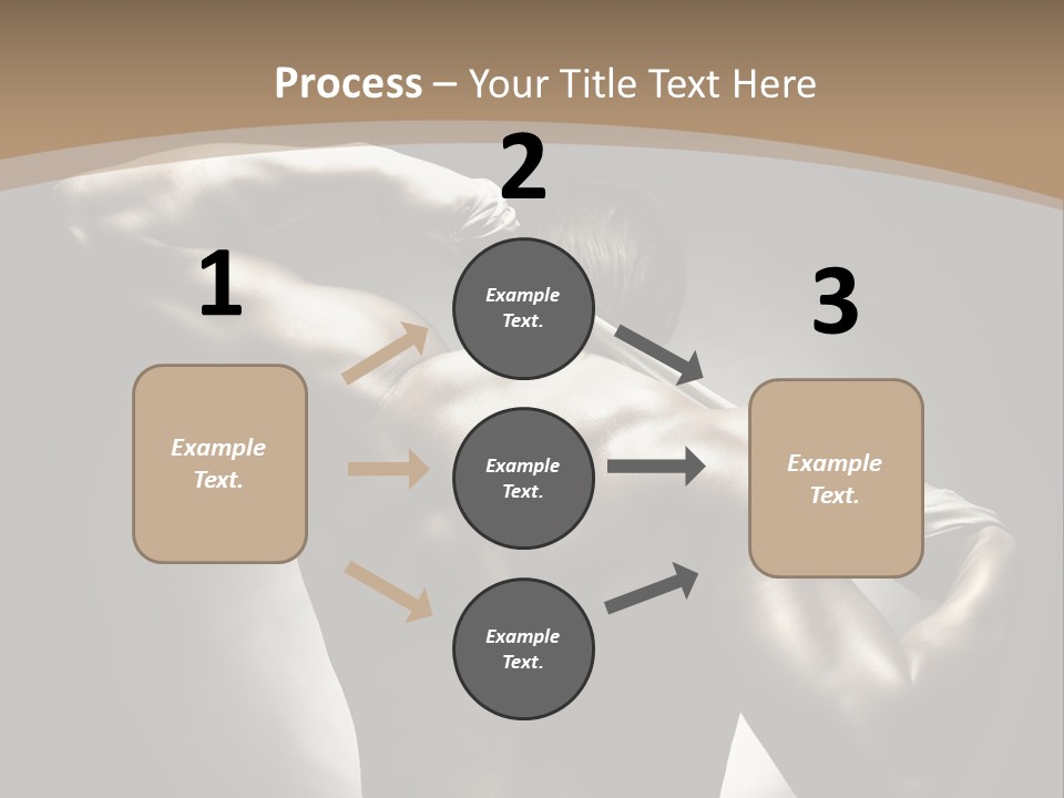 Portrait Lifestyle Model PowerPoint Template