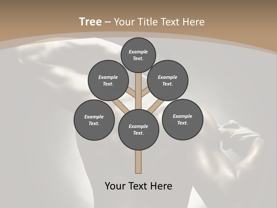 Portrait Lifestyle Model PowerPoint Template