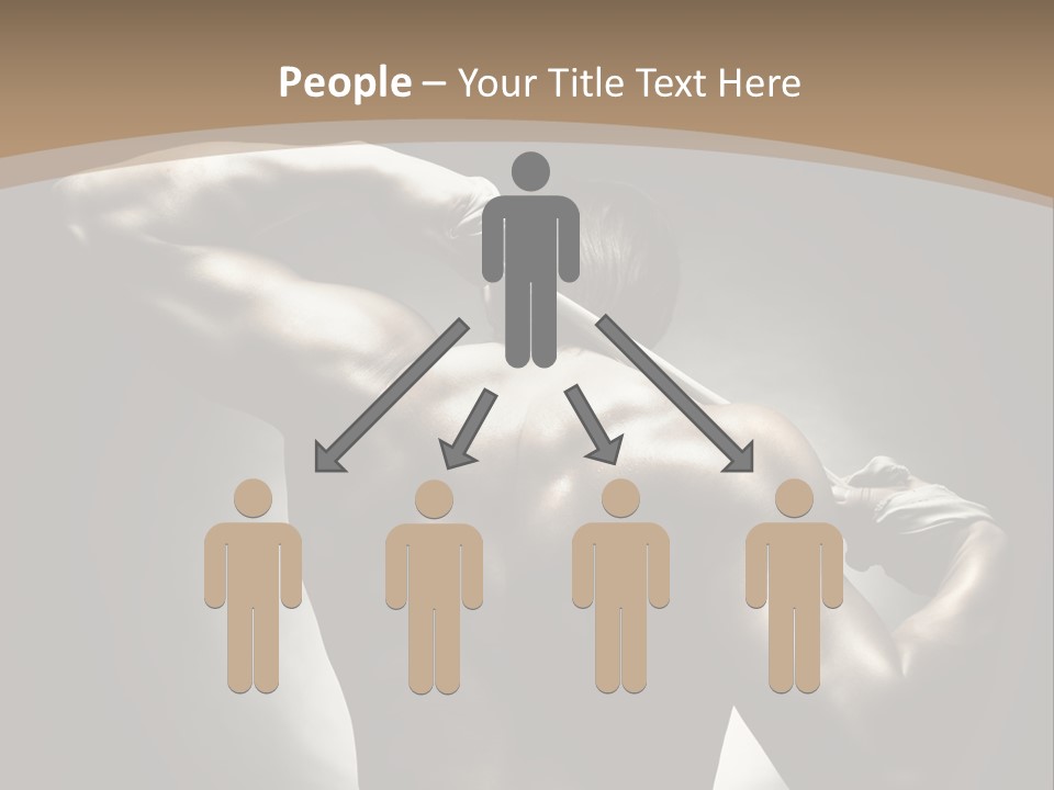 Portrait Lifestyle Model PowerPoint Template