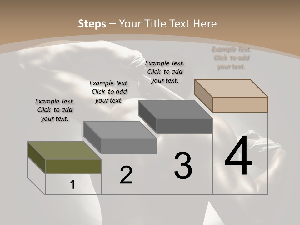 Portrait Lifestyle Model PowerPoint Template