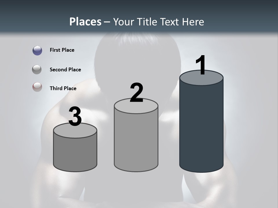 Strength Young Art PowerPoint Template