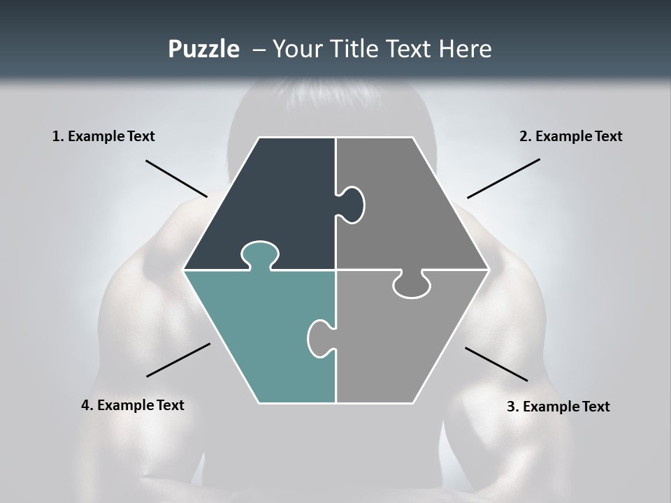 Strength Young Art PowerPoint Template