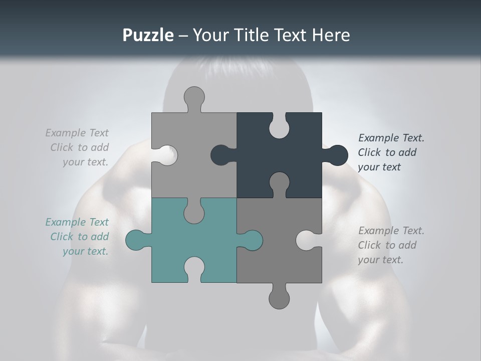 Strength Young Art PowerPoint Template