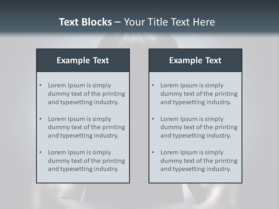 Strength Young Art PowerPoint Template