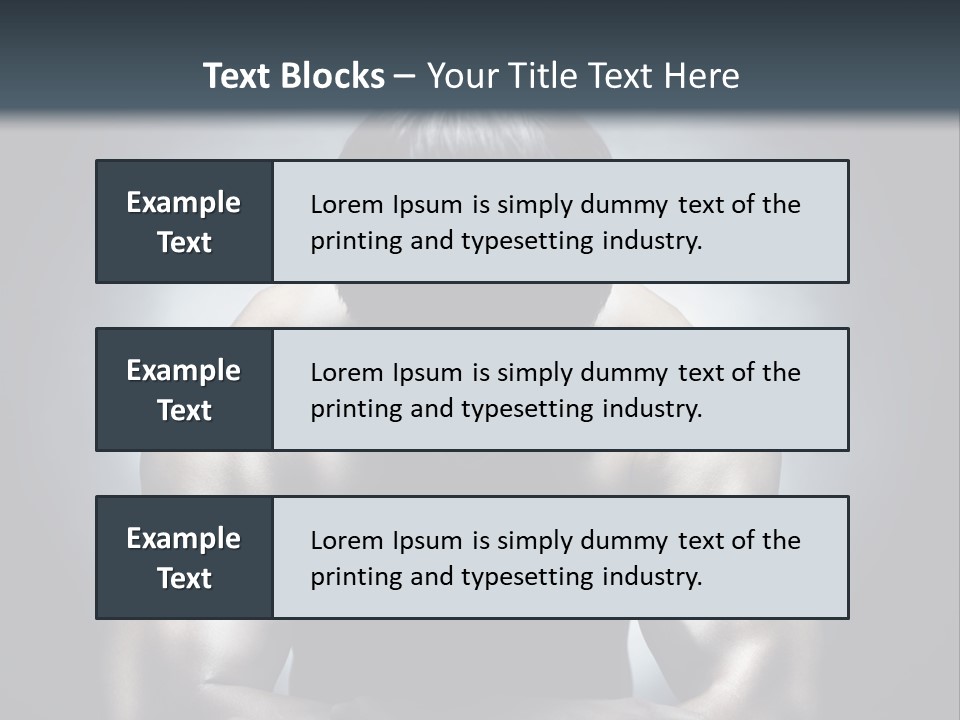 Strength Young Art PowerPoint Template