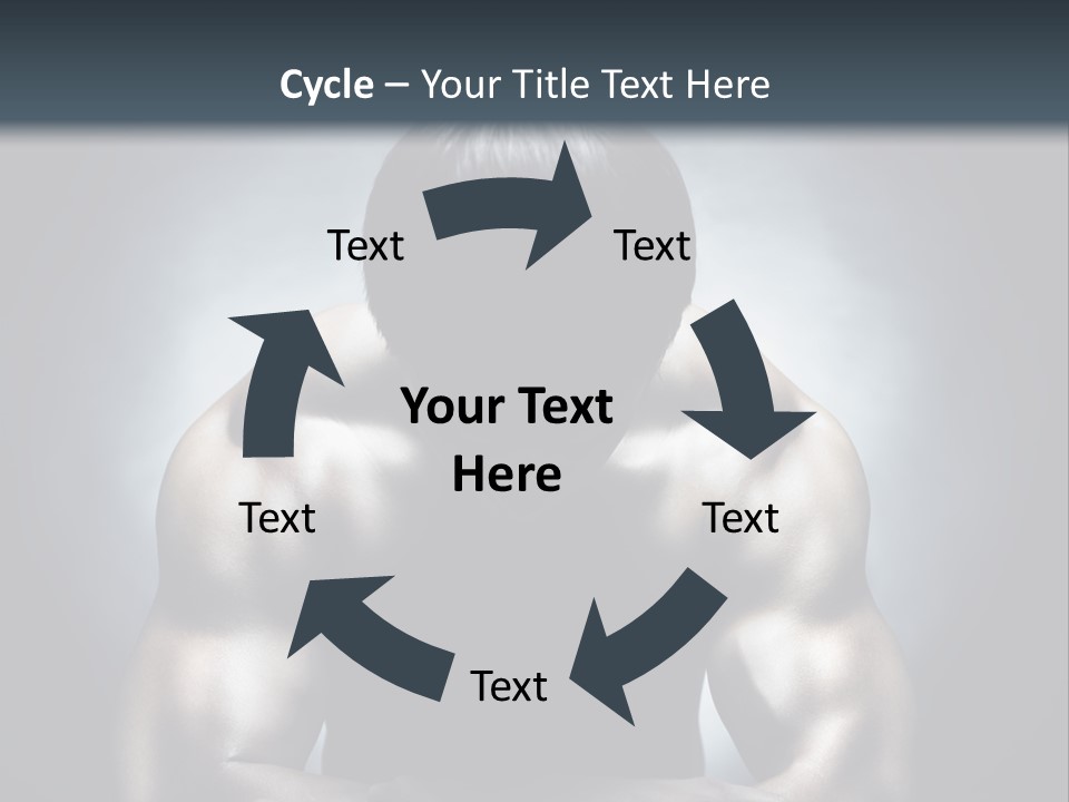 Strength Young Art PowerPoint Template