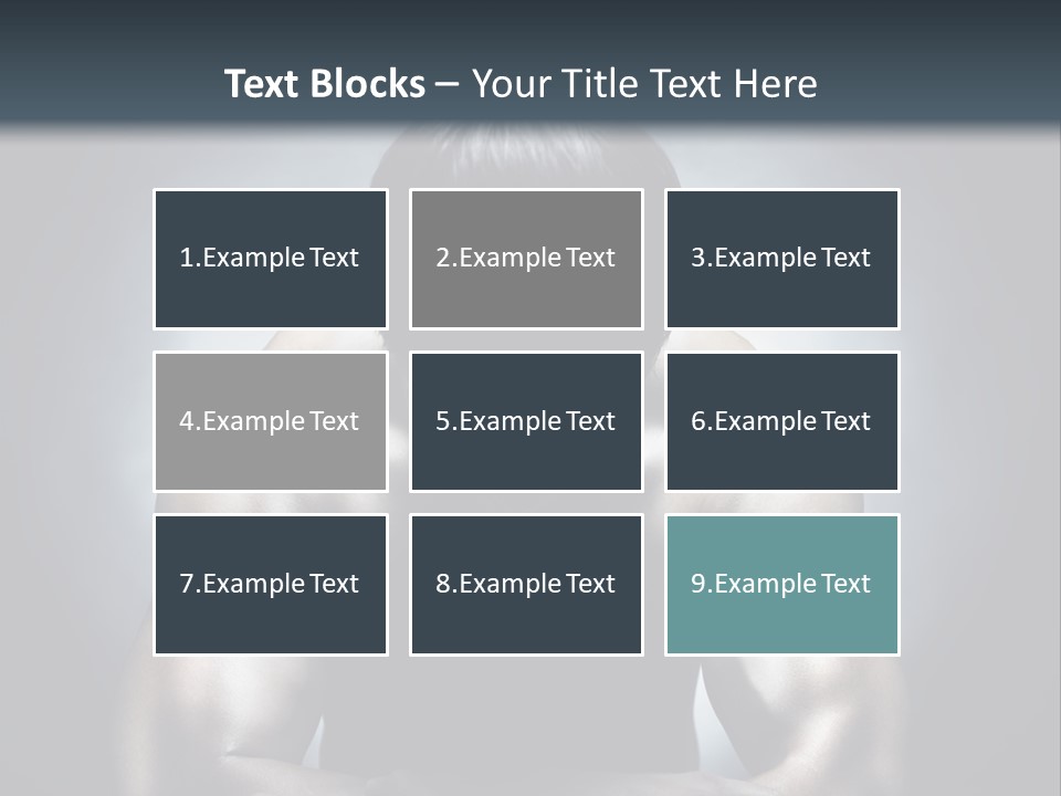 Strength Young Art PowerPoint Template