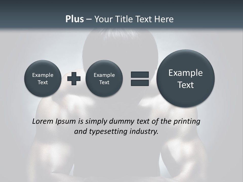 Strength Young Art PowerPoint Template