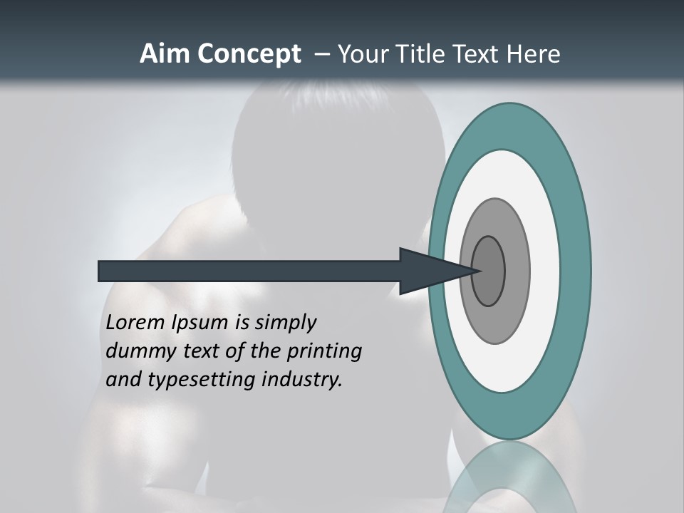 Strength Young Art PowerPoint Template