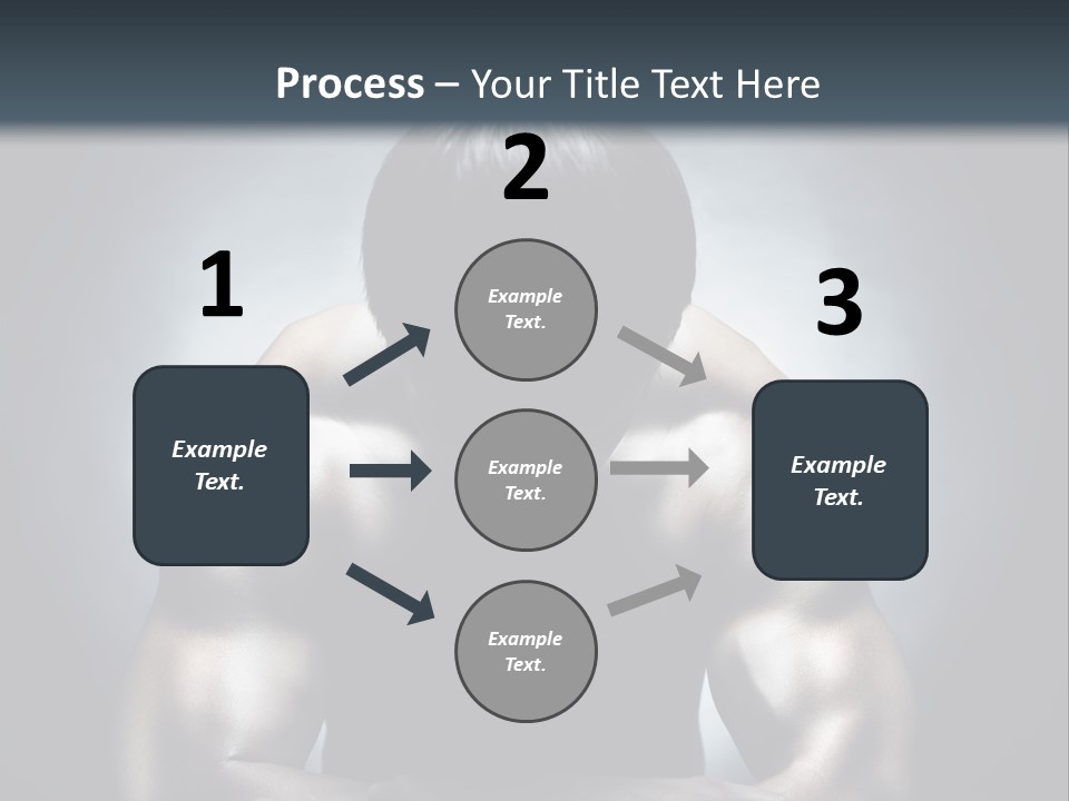 Strength Young Art PowerPoint Template