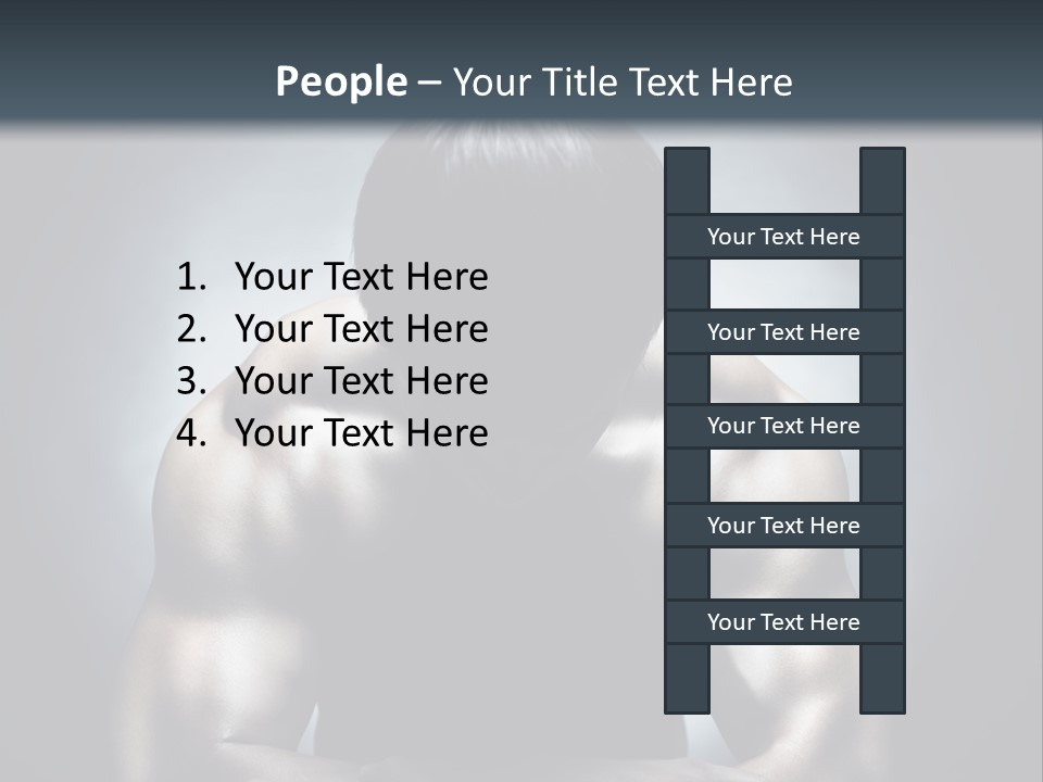 Strength Young Art PowerPoint Template