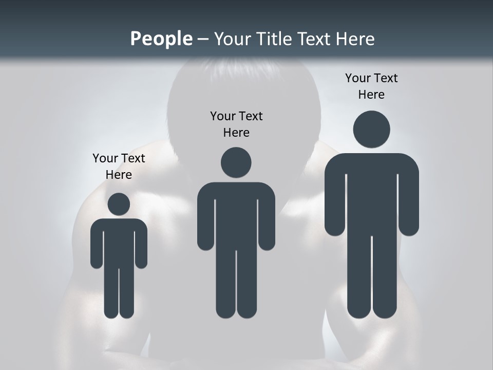 Strength Young Art PowerPoint Template