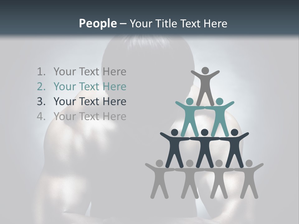 Strength Young Art PowerPoint Template