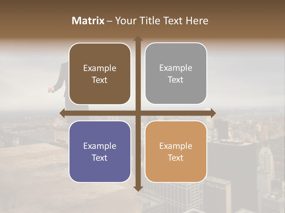 York Outdoor City PowerPoint Template