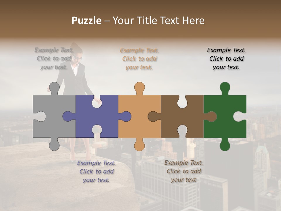 York Outdoor City PowerPoint Template