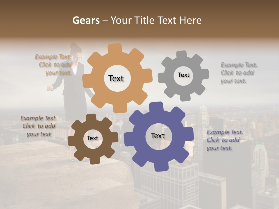 York Outdoor City PowerPoint Template