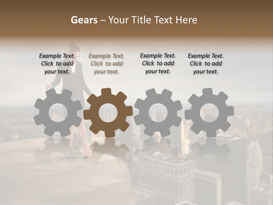 York Outdoor City PowerPoint Template