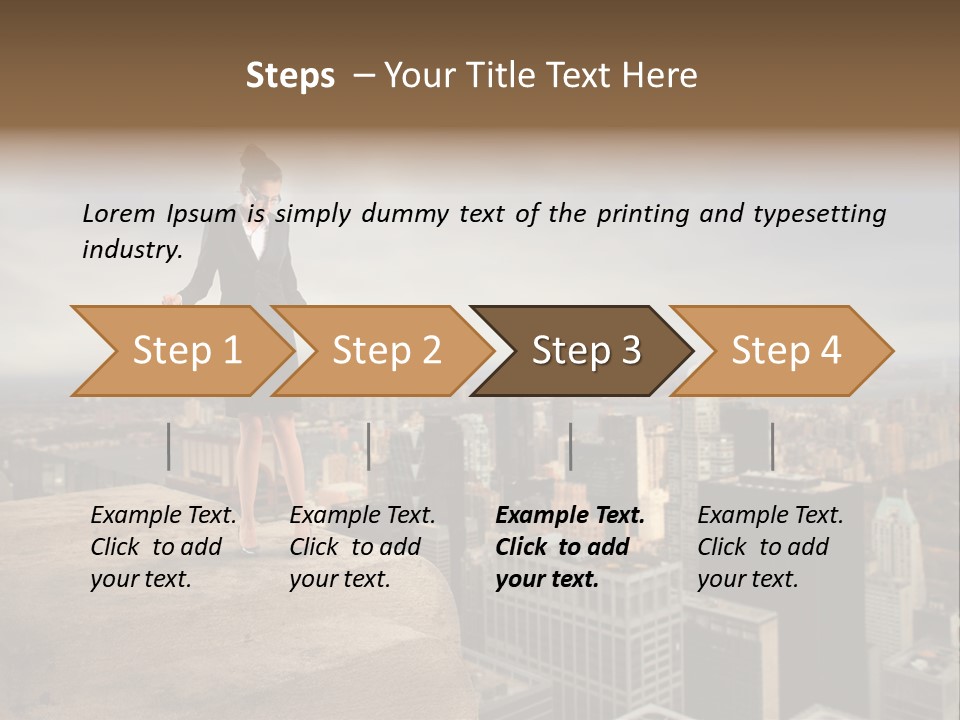 York Outdoor City PowerPoint Template