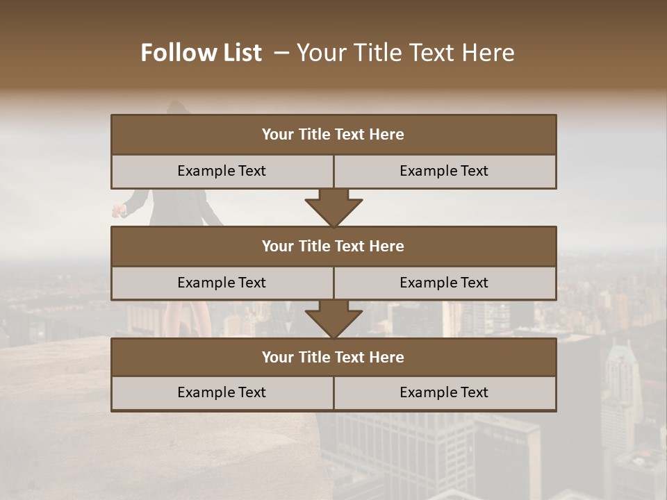 York Outdoor City PowerPoint Template
