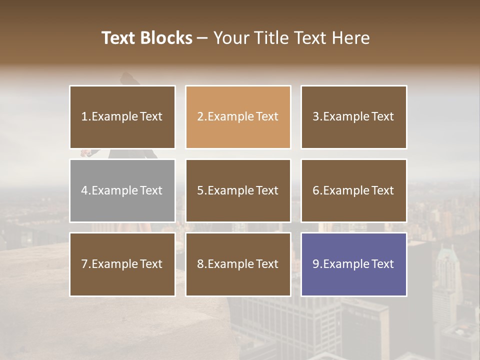 York Outdoor City PowerPoint Template