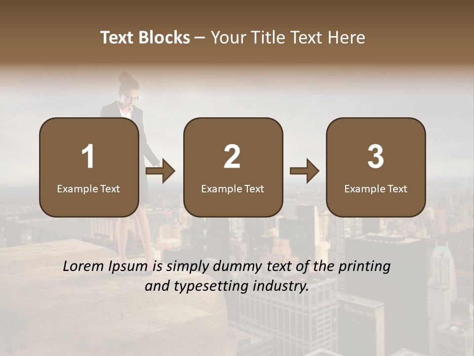 York Outdoor City PowerPoint Template