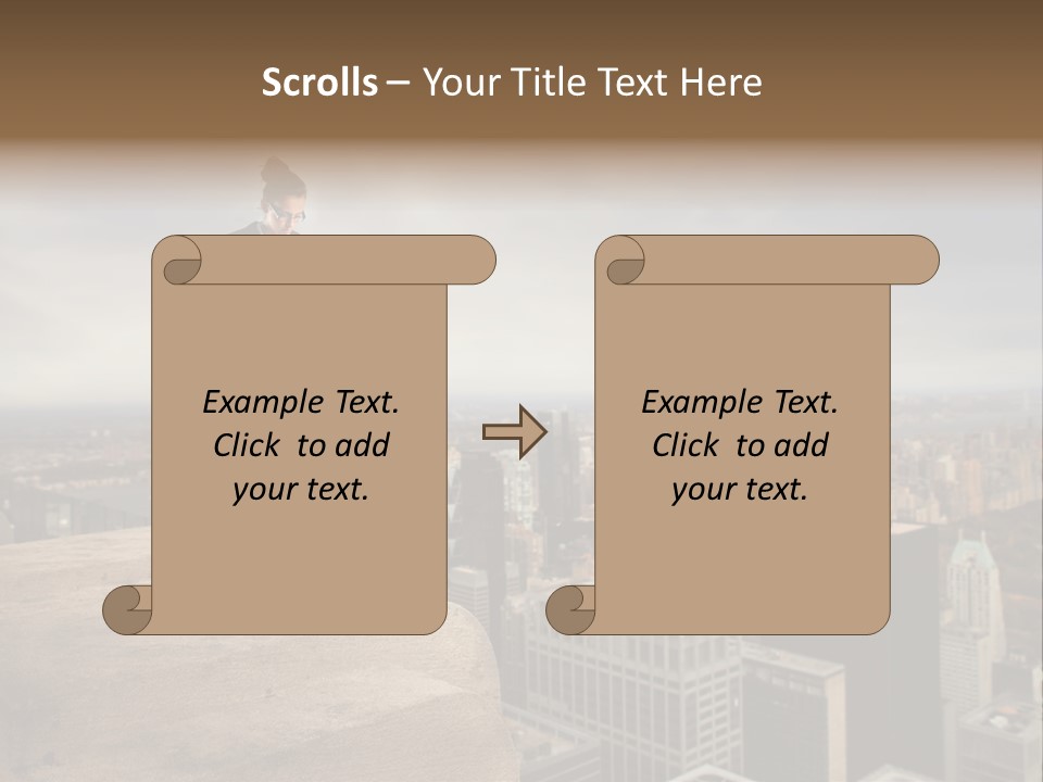 York Outdoor City PowerPoint Template