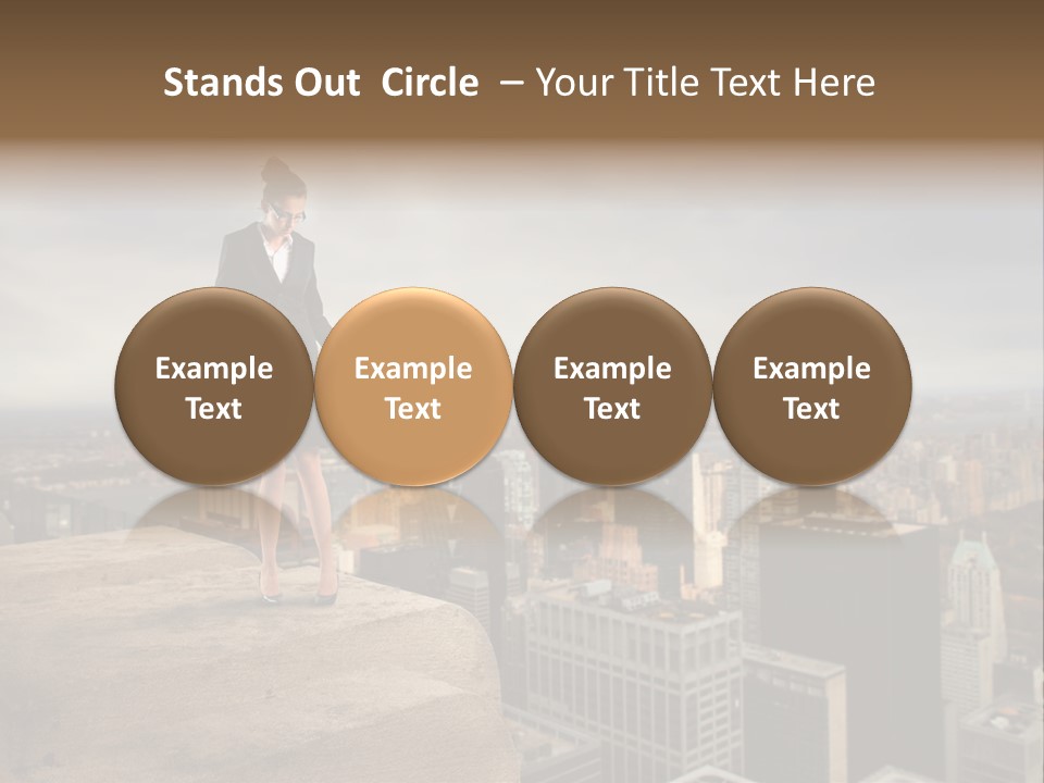 York Outdoor City PowerPoint Template