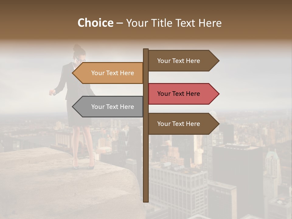 York Outdoor City PowerPoint Template