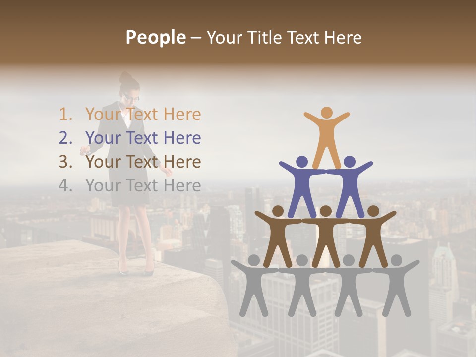 York Outdoor City PowerPoint Template