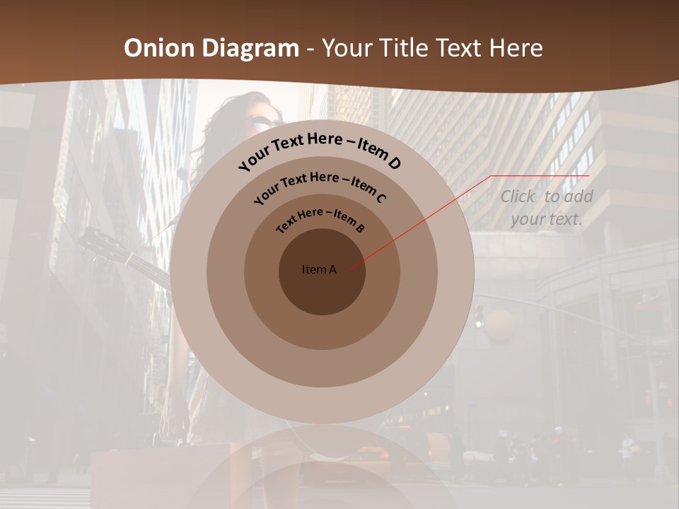 Musician Outdoor Guitar PowerPoint Template