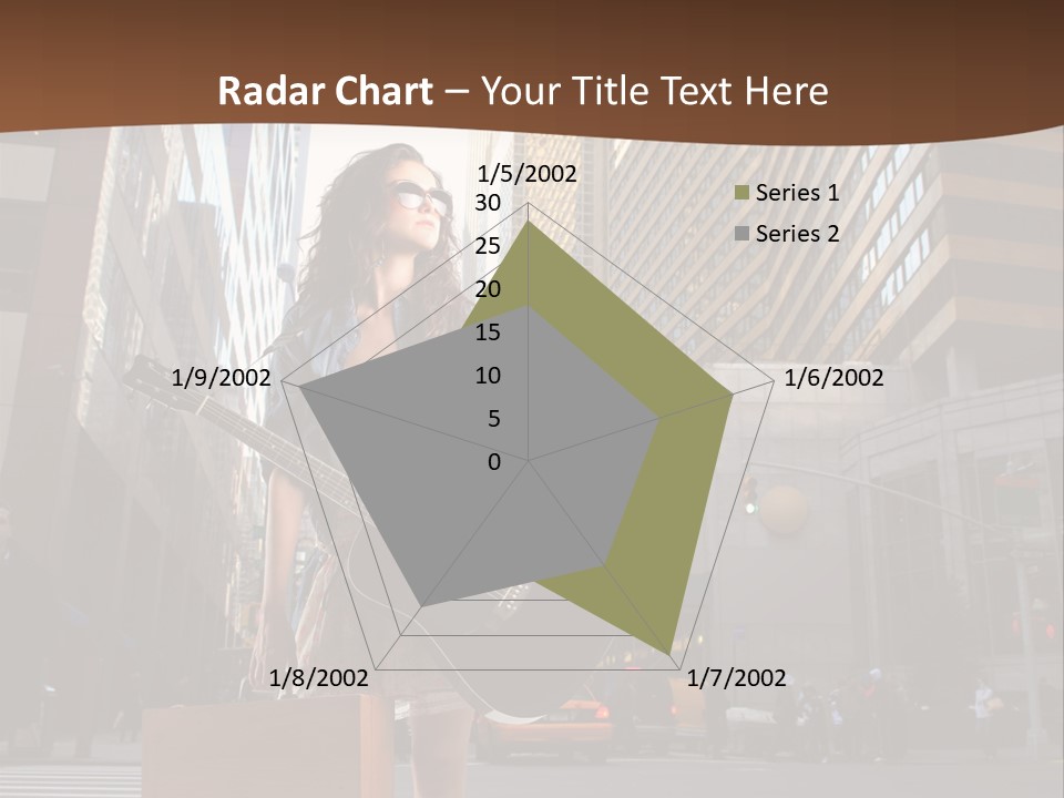 Musician Outdoor Guitar PowerPoint Template