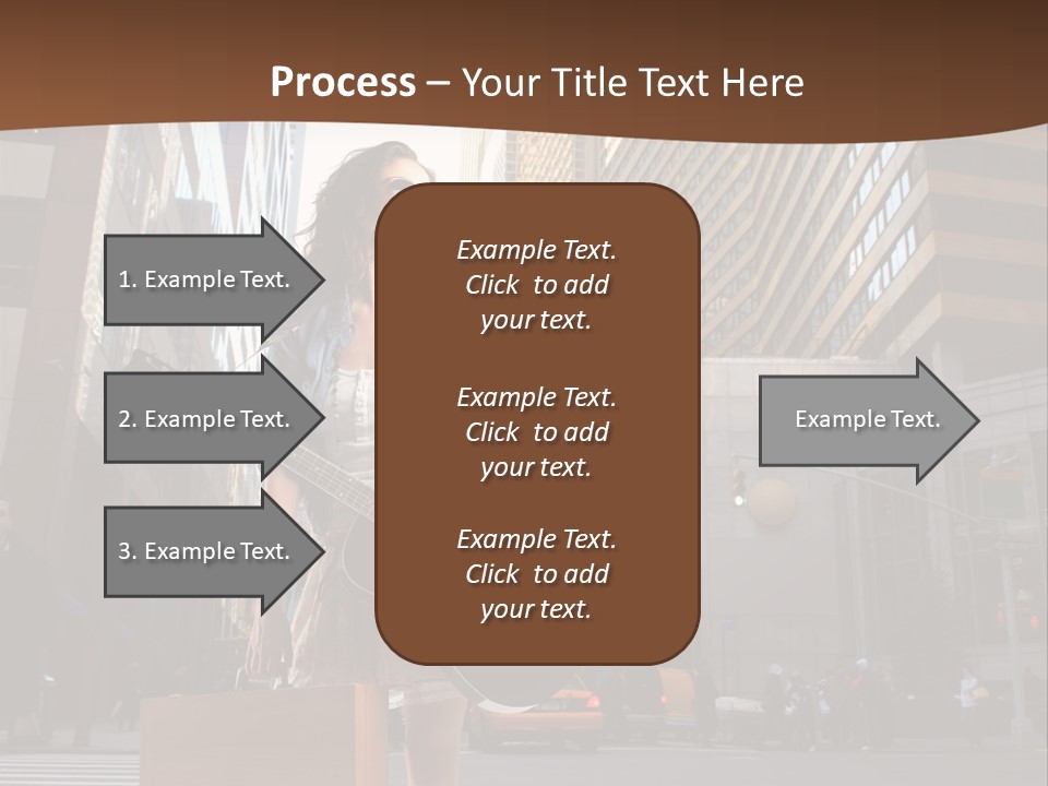 Musician Outdoor Guitar PowerPoint Template