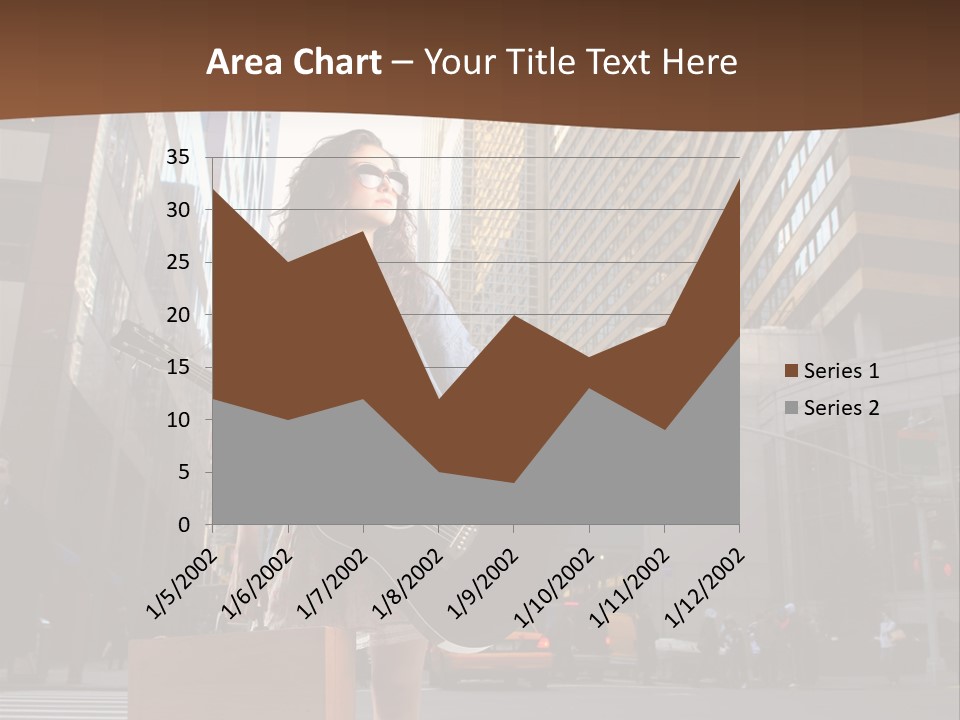 Musician Outdoor Guitar PowerPoint Template