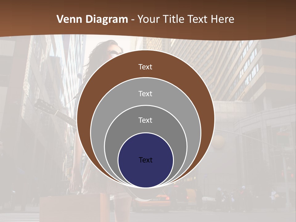 Musician Outdoor Guitar PowerPoint Template