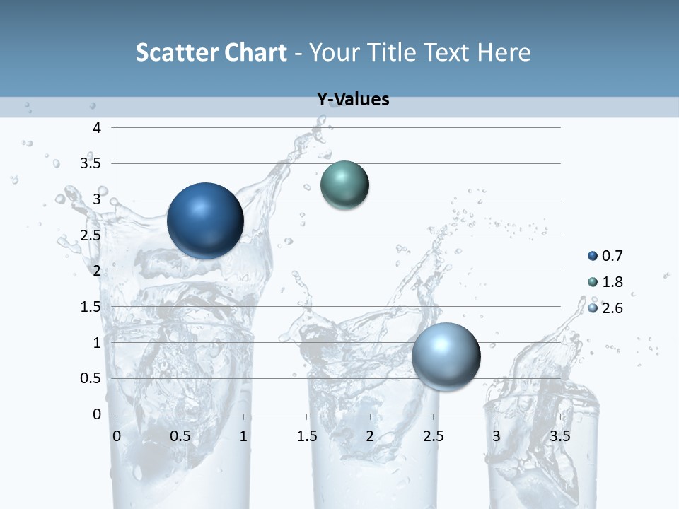 Light Cube Water PowerPoint Template