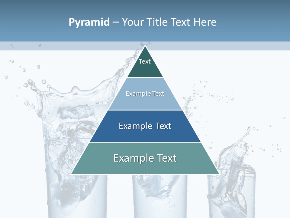 Light Cube Water PowerPoint Template