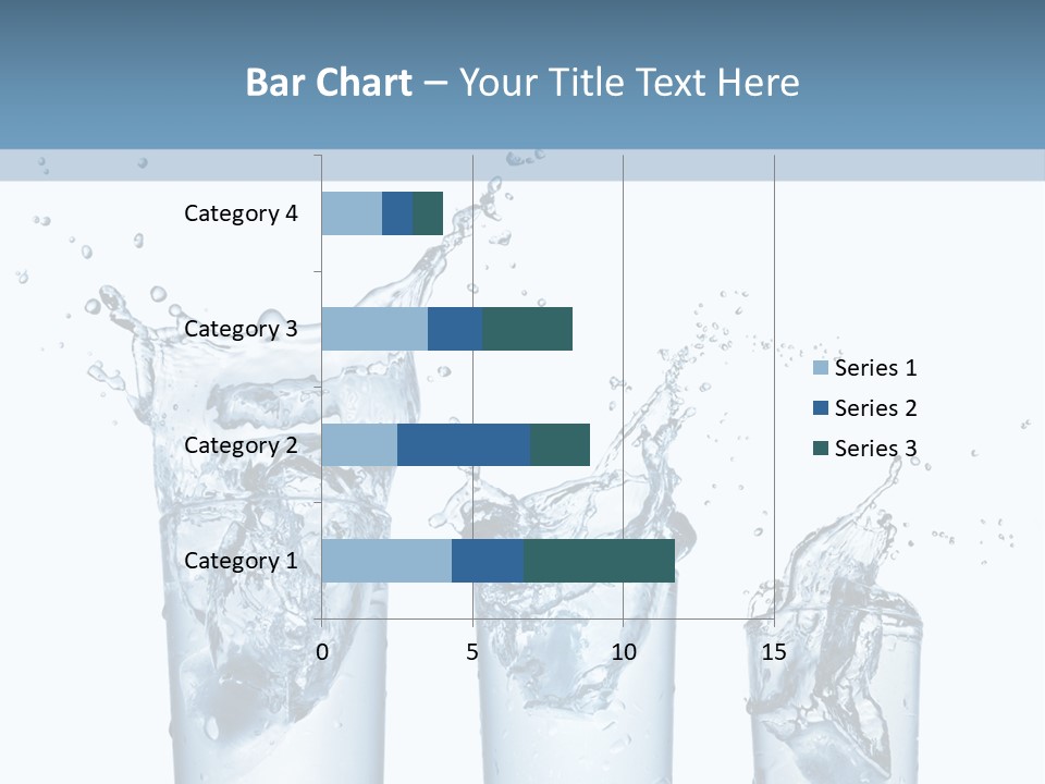 Light Cube Water PowerPoint Template