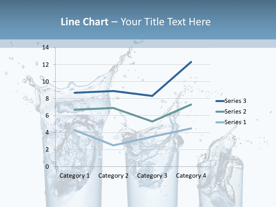 Light Cube Water PowerPoint Template
