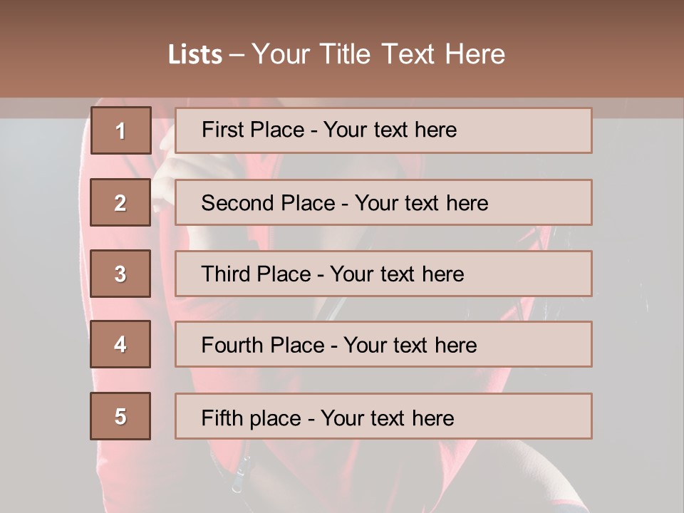 Underwear Hot Vogue PowerPoint Template