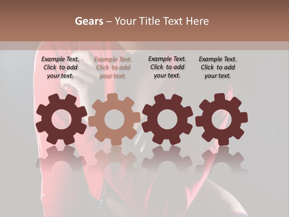 Underwear Hot Vogue PowerPoint Template