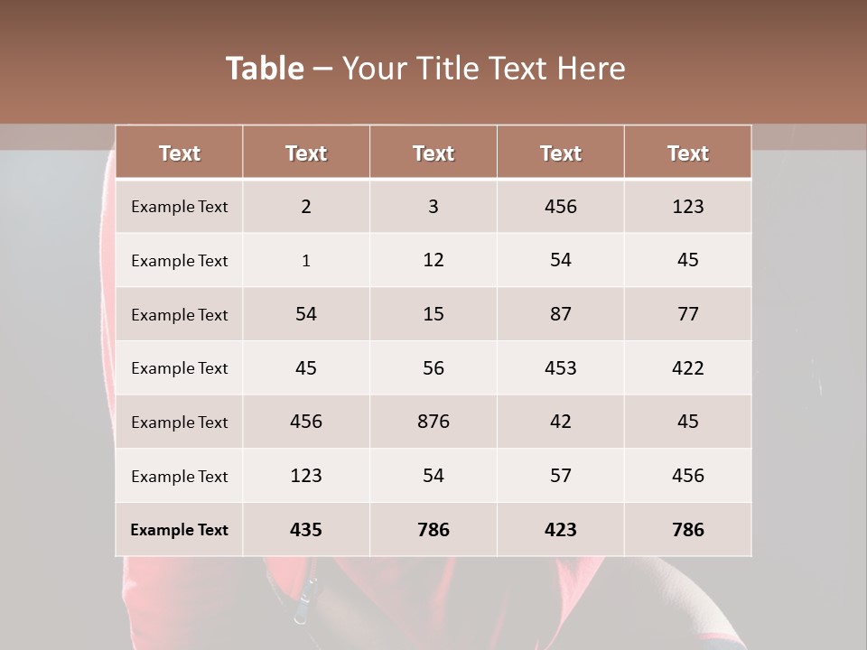 Underwear Hot Vogue PowerPoint Template