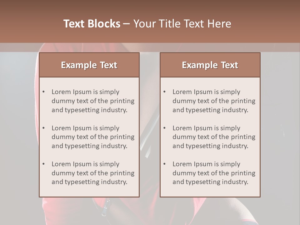 Underwear Hot Vogue PowerPoint Template