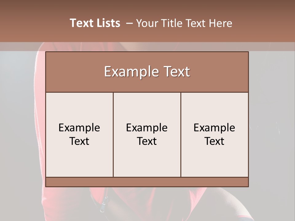 Underwear Hot Vogue PowerPoint Template