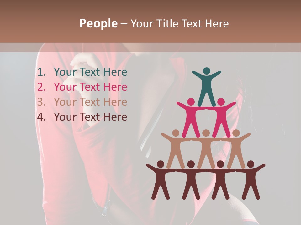 Underwear Hot Vogue PowerPoint Template