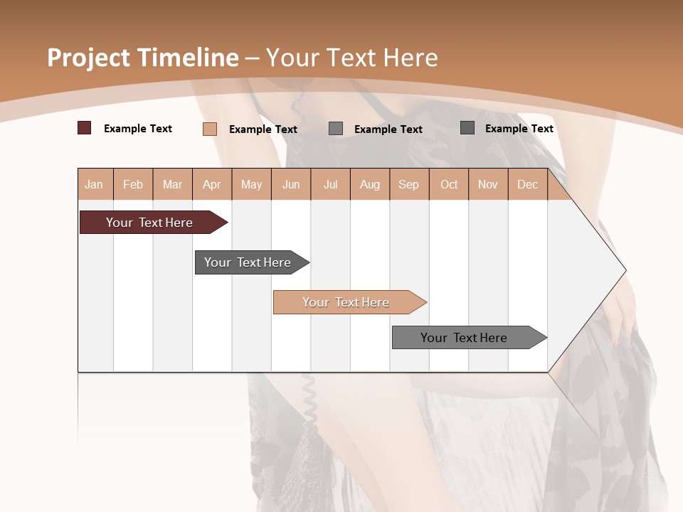 Expression Hold Flirt PowerPoint Template