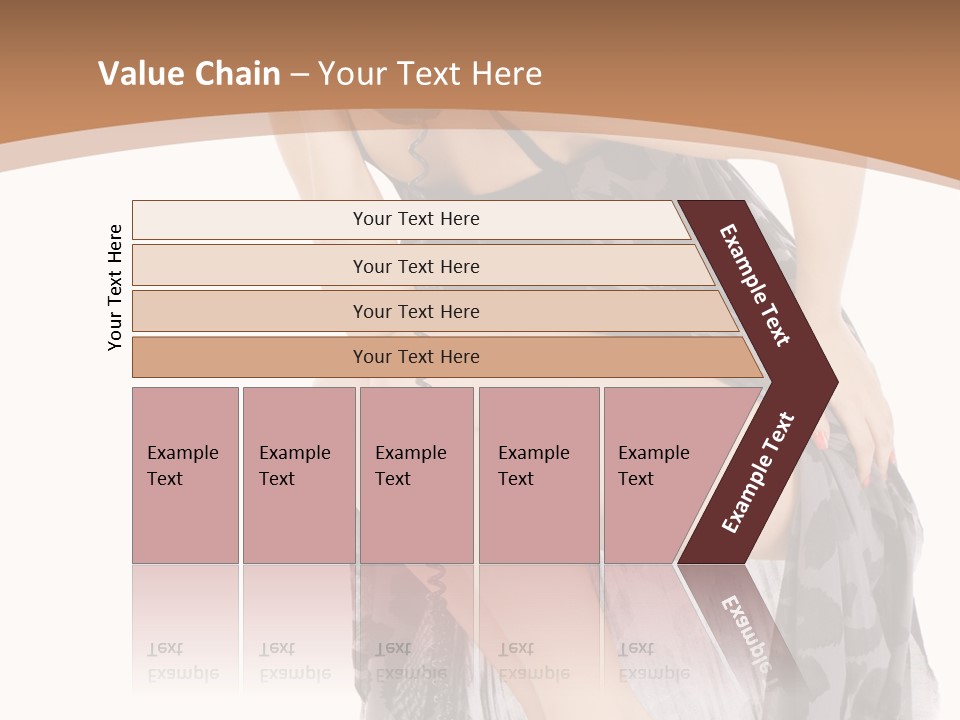 Expression Hold Flirt PowerPoint Template