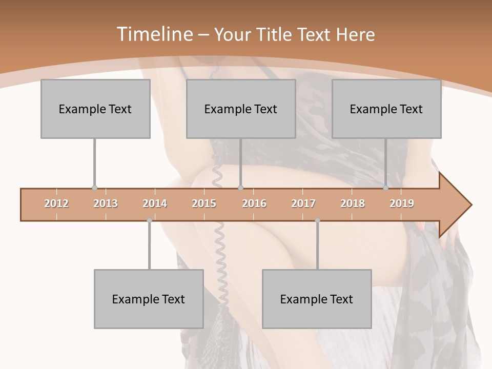 Expression Hold Flirt PowerPoint Template