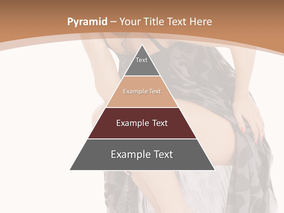 Expression Hold Flirt PowerPoint Template