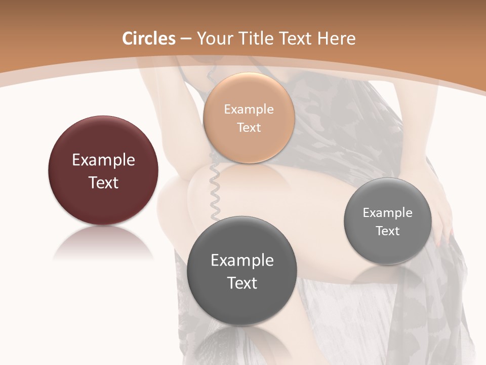 Expression Hold Flirt PowerPoint Template